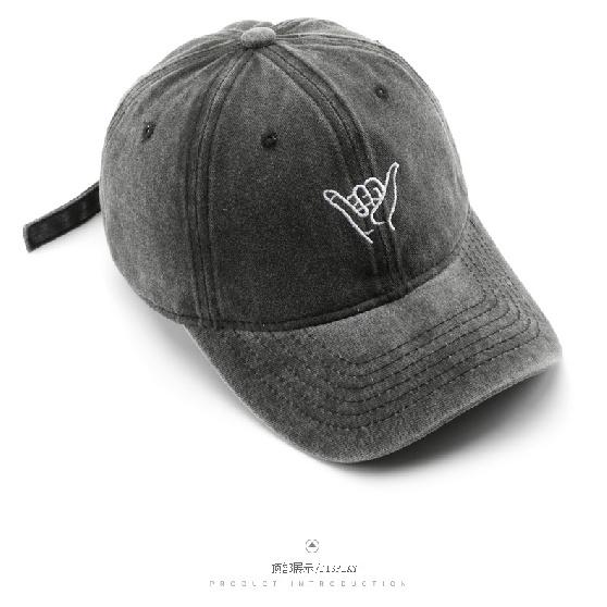 Women's Washed and Embroidered Baseball Cap, Suitable for Outdoor Activities and Providing Sun Protection