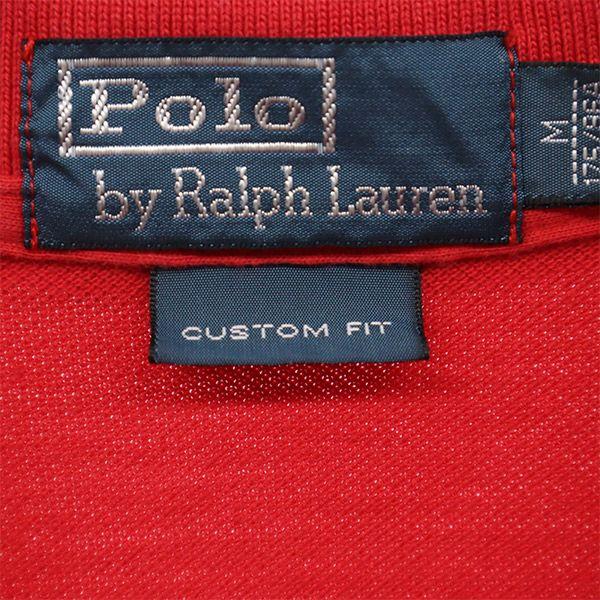 POLO RALPH LAUREN Polo Bear Embroidery Long sleeve Polo shirt Men's Used