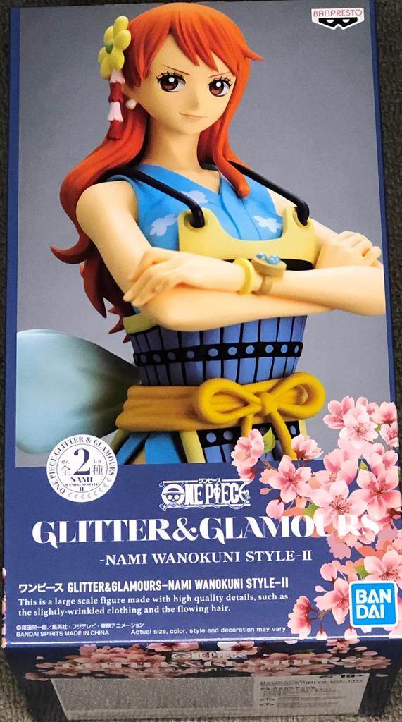 Banpresto One Piece GLITTER & GLAMOURS Nami NAMI WANOKUNI STYLE II [2.B] (Single Item)