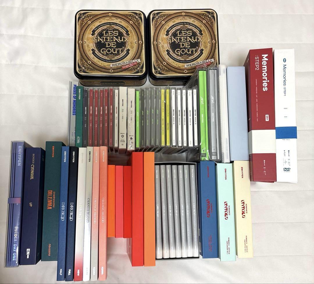 

[USED] ENHYPEN album DVD 55-piece set