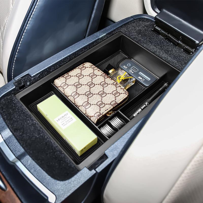 For Dodge Charger/Chrysler 300C 2011-2023 Armrest Storage Box Car Accessories Center Console Organizer Tray ABS Car Storage Box