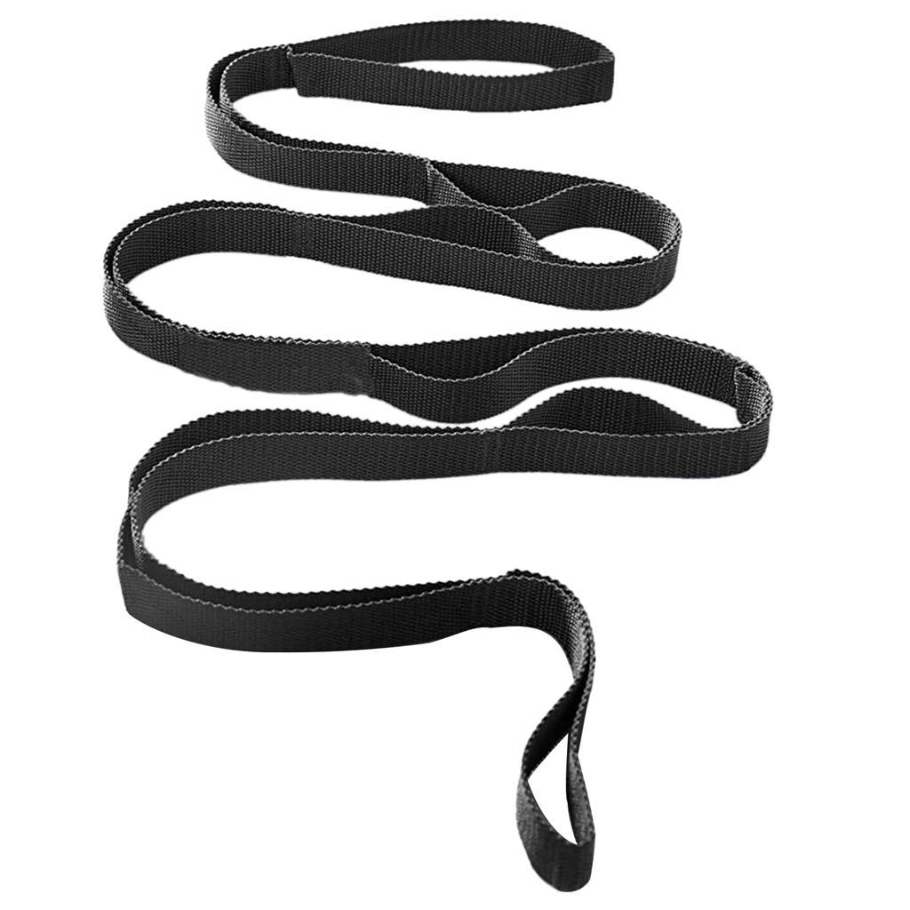 10 Loop Yoga Strap Nonelastic Strap Stretching Strap, Not-Elastics Stretch Strap Stretch Strap for Women & Man Exercise