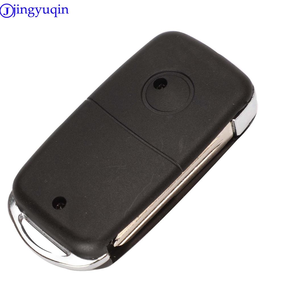Jingyuqin Modified Folding Remote Key Shell For Chevrolet Buick Excelle 2005-2018 3 Buttons Car Key Shell Cover Case