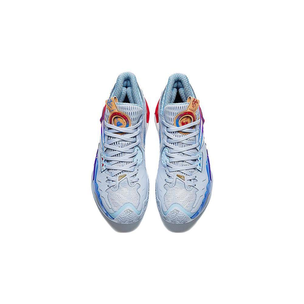 Anta Kids Boys Basketball Shoes Black White Blue 312331101-3