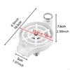 Glass Cup Rinser for Kitchen Sink Attachment Cleaner Restaurant Black