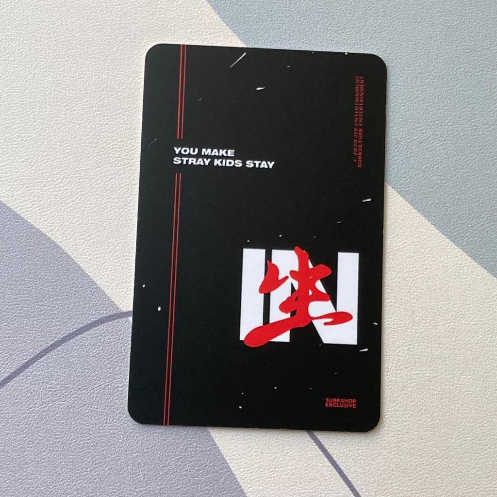 [USED] StrayKids SUBK Shop Bonus Stray Kids Hyunjin INsei Trading Card