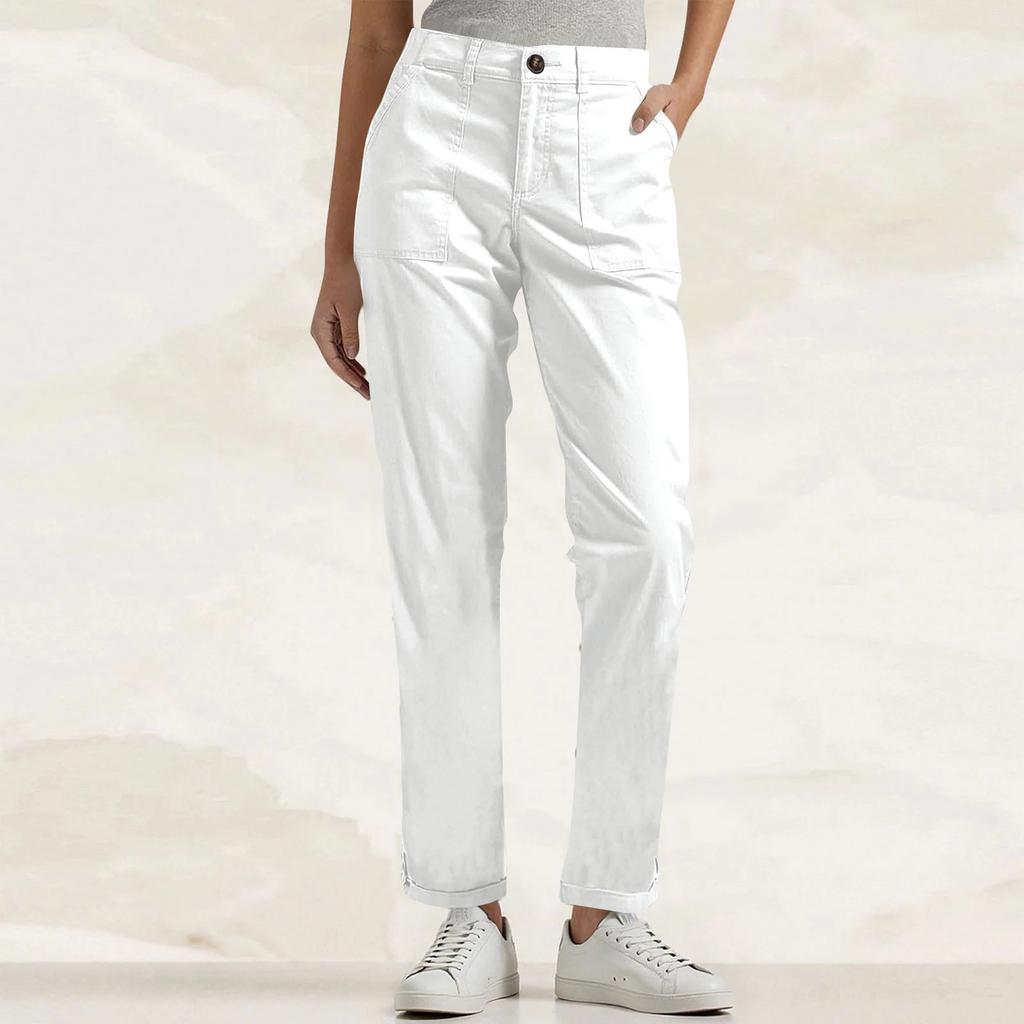 Women's Cargo Pants With 4 Pockets, Lightweight And Quick-drying, Outdoor Travel Casual And Comfortable Summer Pants