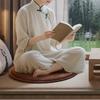 Round Leather Cooling Cushion Japanese Style Bay Window Pad Stool Pad Sitting Seat Pad  Hotel