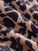 Leopard Color Block Starfish Decor Sexy Two Piece Bikini Set Elegant