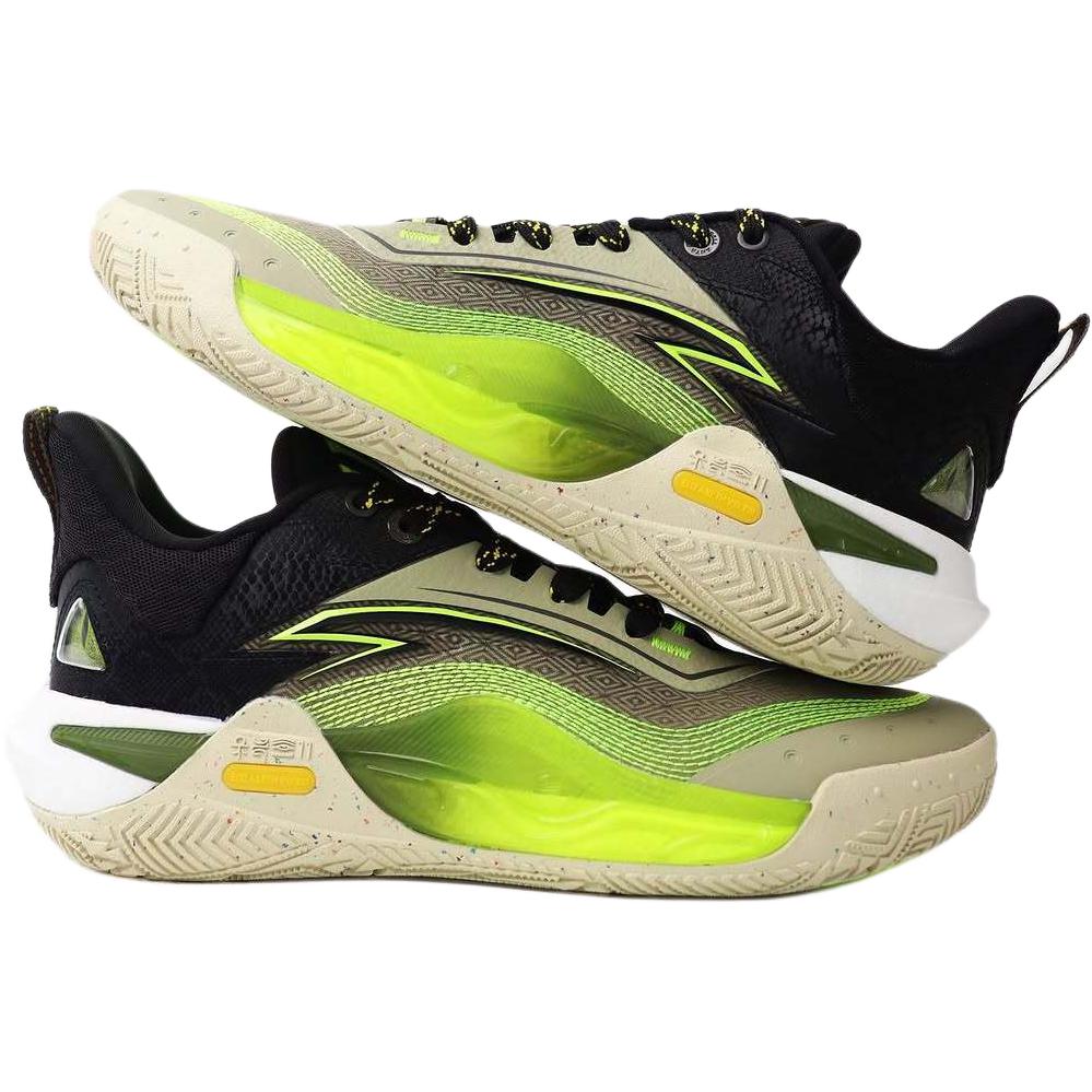 Anta Kids Kai 1 Speed Basketball Series Kyrie Pioneer 1 Trendy Versatile Shock Absorption Low Top Kids Basketball Shoes Men Sneaker 312511114-3