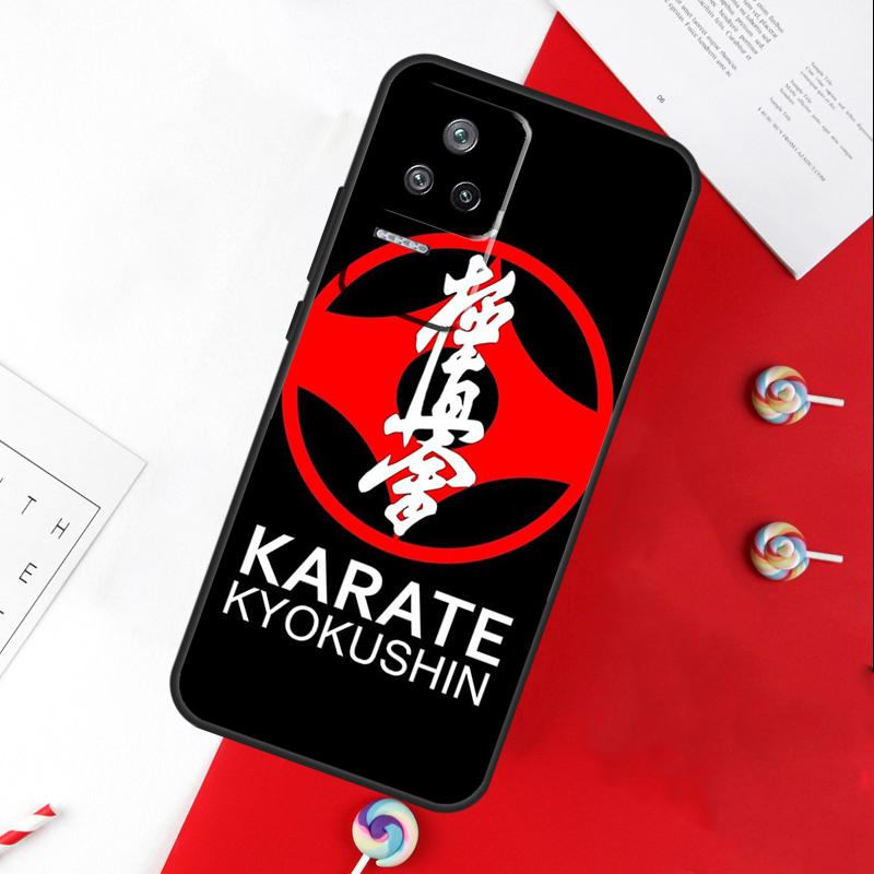 Oyama Kyokushin Karate Cover For Xiaomi 14 Ultra 15 13 11T 12T 13T 14T Pro POCO X7 Pro X3 X5 X6 M6 F5 F6 Pro Case