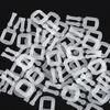 Transparent Plastic Packing Buckle 60x25 Mm Belt Buckle Packing Strap Buckle  Bundling Vegetables