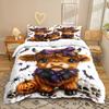 Pet Cow Series 3D Digital Printing Three-Piece Bedding Kit Sheet Quilt Cover