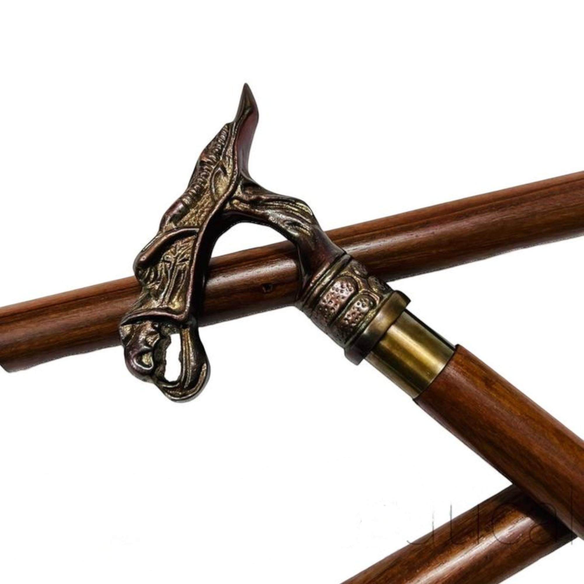 

Трость-трость в форме головы дракона, стильная трость, деревянная трость, трость-трость для джентльменов, королевский вид, лучший подарок