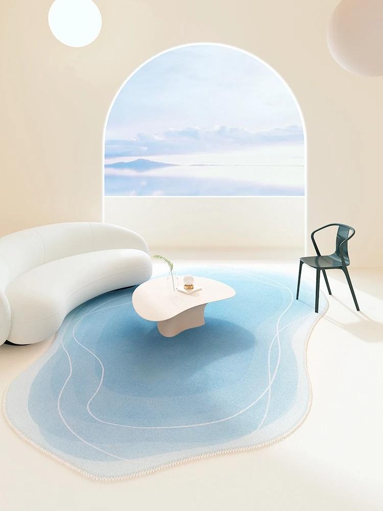 

Градиентный арт креативный ковер для гостиной нестандартный домашний декор удобный мягкий чайный столик коврик для спальни в гардеробной 60x90cm 24x36inch