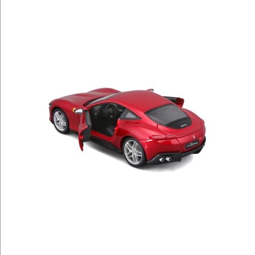 Bburago 1/24 scale Ferrari Roma Red diecast model car, finished product, 1:24 Ferrari Roma 18-26029 RD