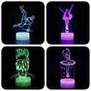 Modern Minimalist Led Night Light Acrylic Lampshade Perfect For Birthdays And Celebrations