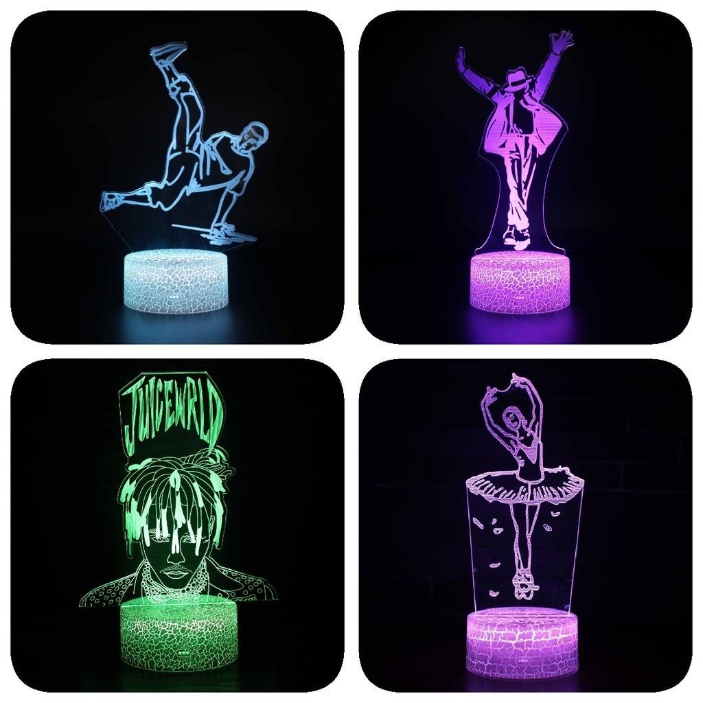Modern Minimalist Led Night Light Acrylic Lampshade Perfect For Birthdays And Celebrations