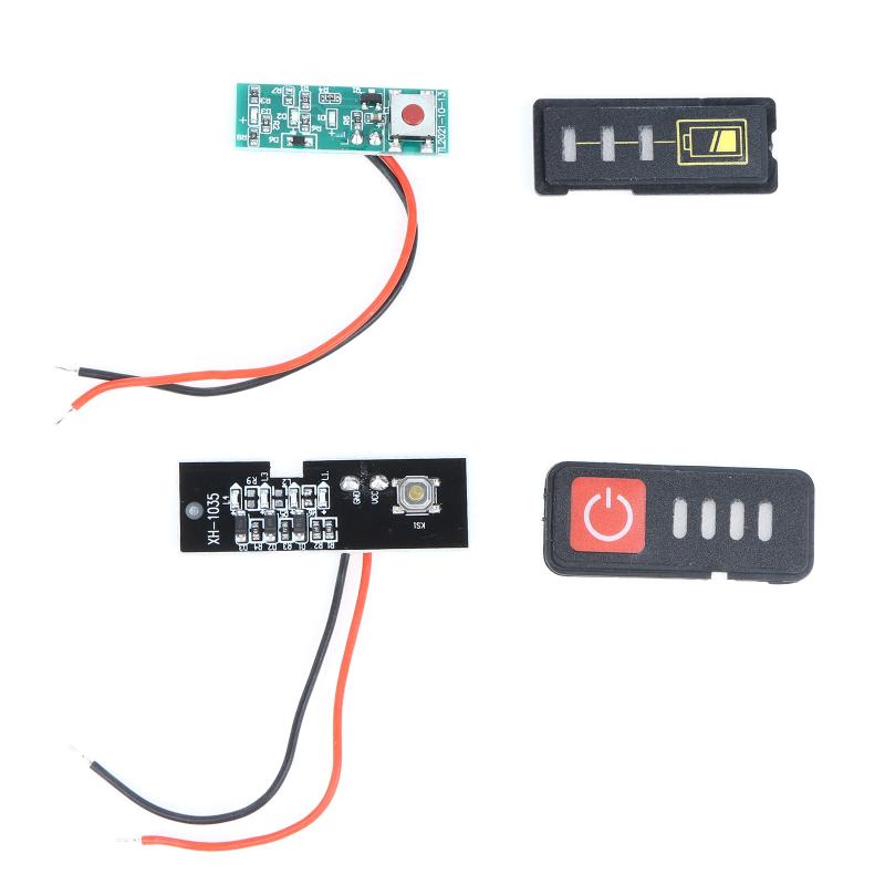 Digital Battery Capacity Indicator Module 5S 18V 21V LED Display Easy to Install for E-bike Lithium Battery Status Monitor