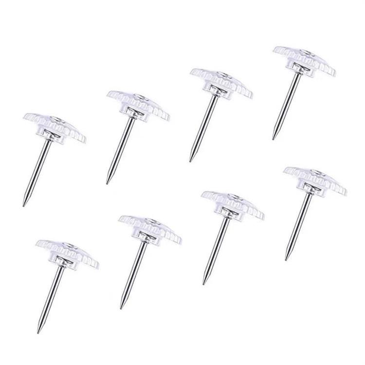 Clear Round Gear Push Pin Thumbtacks for Cork Boards