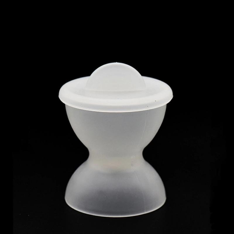 Dental Silicone Double-Head Mixing Bowl Cup Mixing Bowls With Lid Non-Stick Coagulating Cups Dentist Lab Impression Tool