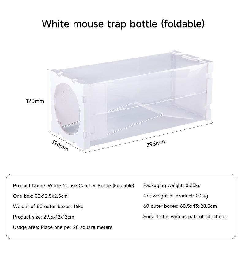 mousetrap mousetrap foldable fully transparent trap small size rat trap factory direct sales mouse cage