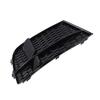 Front Bumper Fog Light Grille Glossy Black Side Bumper Fog Lamp Cooling Air Grill for A3 8v Sedan