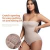 Odnímatelná ramínka Bezešvé tvarovací body pro ženy Bez ramínek Kontrola bříška a Zvednutí zadečku Přiléhavý pasový stahovák Plus Size Tvarovač postavy