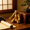 3D Printed Man Pen Holder Kneeling Soldier Grim Reaper Ninja Knight Warrior Statue of Liberty Pencil Stand Home Office Decoration Ornament