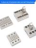 Robotic Arm Gantry Robot Synchronous Belt M8-25 Adjustable Tensioning Base Clamping Set (4-Piece)