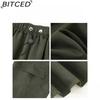 BITCED Quick-Dry Workwear Trousers for Women Summer/Autumn High-Waisted Wide-Leg Slimming Casual Trousers