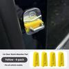 4Pcs Car Door Cushion Pads Silicone Anti-Rattle Shock Absorber for Vehicles Trucks Vibration Easy Clip-On Installation Car Door Impact Stopper