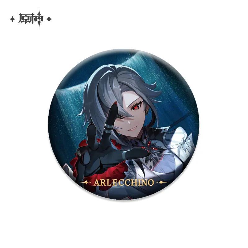 Sunsyea Genshin Impact Official Merch miHoYo Original Theme Series Badge Vol.4 Alhaitham Kaveh Furina Arlecchino
