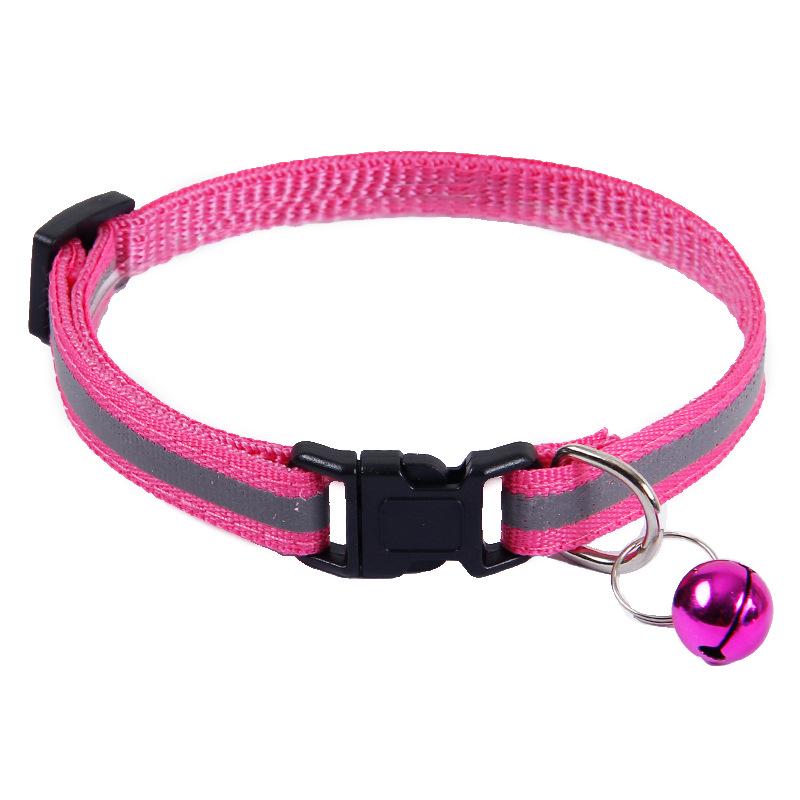 Reflective Cat & Dog Collar with Luminous Bell