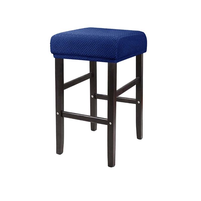 Rozciągliwe prostokątne pokrowce na stołki barowe Żakardowe pokrowce na stołki kosmetyczne Zmywalne pokrowce na stołki barowe Pokrowce na stołki barowe Pokrowce na siedzenia Pokrowce na siodła