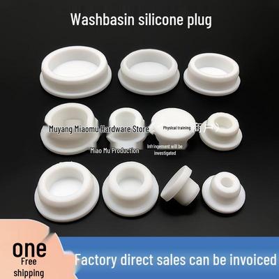 Tapón de Drenaje de Goma de Silicona para Lavabo, Cubo de Fregona y Bañera Infantil - Tapón de Suelo Impermeable a Prueba de Olores de Acero Inoxidable.