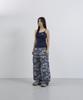 Tansanmageunesyum Nylon Wide Studded Pants (Camo Sky Blue)