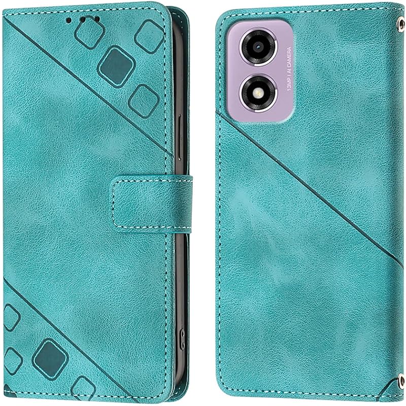 Husă pentru Motorola E14 4G, Husă tip portofel din piele PU, Suport pentru carduri de credit Suport Kickstand Protecție magnetică anti-șoc Flip Husă de telefon pentru bărbați Femei Doamnă pentru