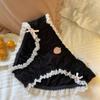 Japanese Sweet Strawberry Lace Trim Women's Panties - Cute, Comfortable, Soft Triangle Design for Summer.
