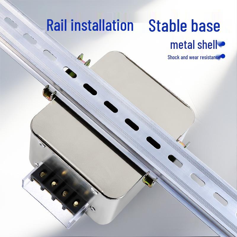 EMI 3-Phase 380V AC Filter CW12B Series with Rail-Mount Interference Purification
