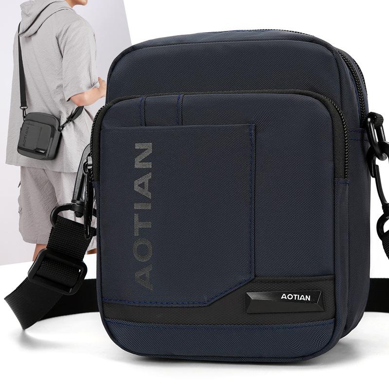 Men's Multi-Functional Small Bag Shoulder Bag Crossbody Bag Mobile Phone Bag Waist Bag