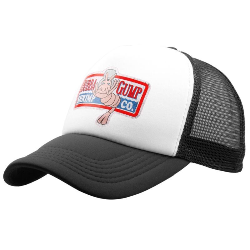 Bubba Gump Shrimp Baseballová čepice Snapback Cap Cosplay Muži Ženy Animal Sport Cap
