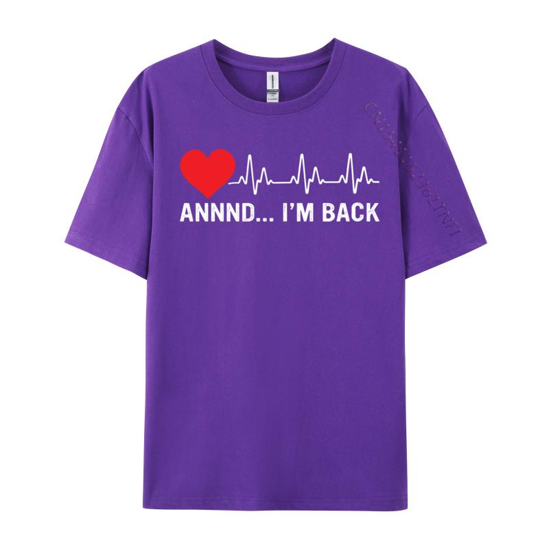 Coronary Bypass Artery Open Heart Diseases Surgery Heartbeat Youth Company Geek Tops Shirt Autumn T Shirt Normal Tops & Tees