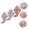 Hair Drying Towel Set Microfiber Fast Drying Coral Fleece Hair Wrap Turban for Women and Kids