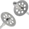 10Pcs/1Set New 22mm Diamond Cutting Discs With Hole Metal Circle Cutting Off Piece Sharp With 3mm Mandrel Electric Saw Blade