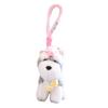 Schnauzer Dog Plush Toy Keychain Stuffed Animal Soft Pendant Cute Birthday Gifts for Bags and Backpacks