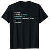 Javascript Code Programmers Geek T Shirts Summer Graphic Cotton Streetwear Short Sleeve Birthday Gifts T-shirt Mens Clothing