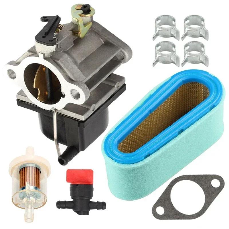 Carburetor Kit with Air Filter for Tecumseh OHV110 OHV115 OHV120 OHV125 OHV130 520-952 13153 640065 640065A Engine Carb