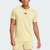 Adidas Climacool Air Chill Quick-Dry Breathable Sports Fitness Short Sleeve T-Shirt Men Tops Powder-Yellow Pure-Sulfur-Yellow JI8195