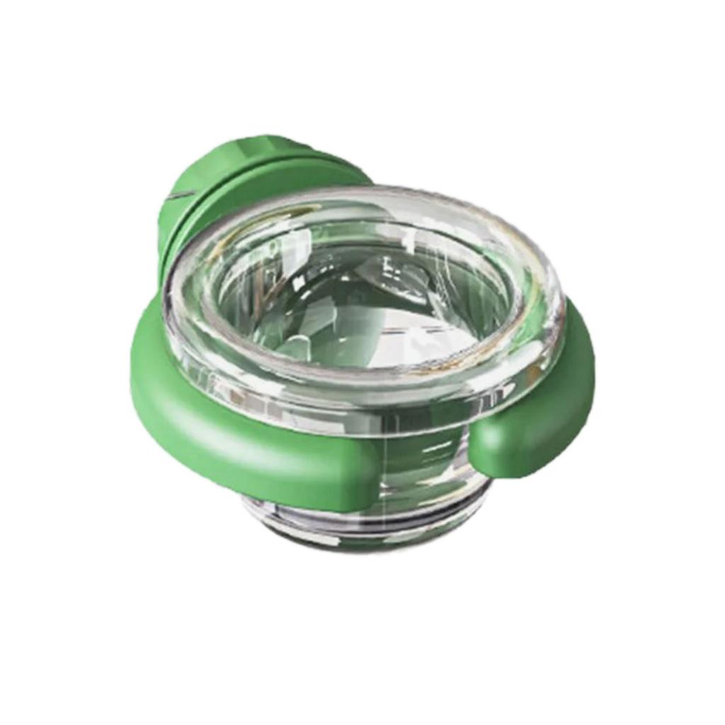 Plastic Bird Cage Feeder Bowl with Clamp Easy To Install Transparent Feeding Cup for Parrots Cockatiels and Small Birds